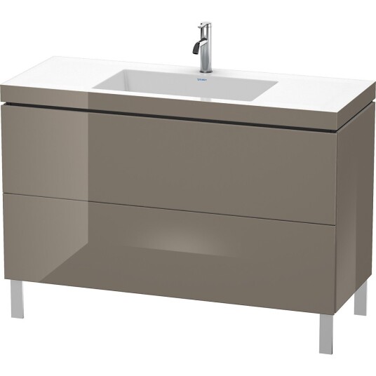 Duravit L-Cube Servantskap m/2 skuffer 1200x698x480 mm Flanellgrå HG