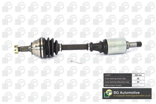 Bga Drivaksel BGA DS1410L Bga Drivaksel BGA DS1410L