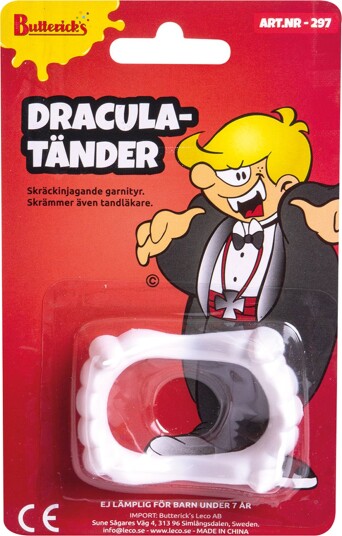 Butterick's Ab Løstenner Dracula One size 336