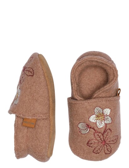 Melton Winter Rose Wool Slippers Pink 23/24 Melton Winter Rose Wool Slippers Pink 23/24