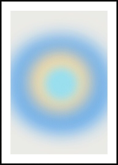 Radiant Hues Plakat Plakat / 21x30cm