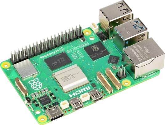 Raspberry Pi 5 2 GB enkortsdatamaskin