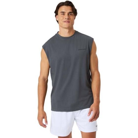 Bjørn Borg Borg Gym Sleeveless T Shirt Herre Asphalt L