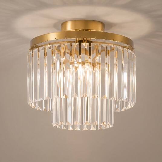 Taklampe Lindby Felicity dimmbar Gjennomsiktig Stue Glass Moderne 29 Gjennomsiktig