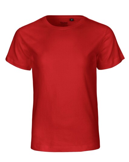 Neutral Organic - Kids T-shirt Light Rød
