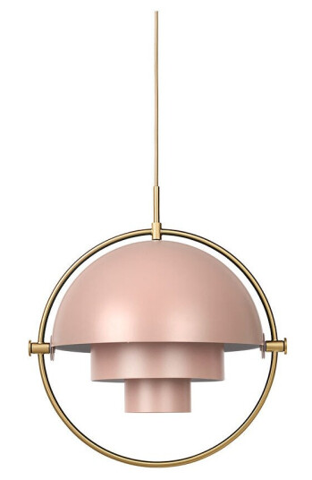 Gubi Multi-Lite Pendant Rose Dust / Messing Gubi Multi-Lite Pendant Rose Dust / Messing