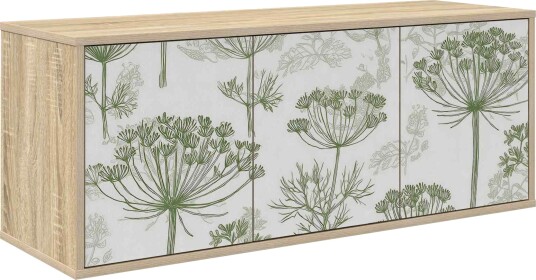 vidaXL Vegghengt TV skap GOTHA 102 x 33 x 40 cm Sonoma eik