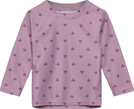 Hummel Hmlmini Bee Aop Swim T Shirt L/S Pink 80 Hummel Hmlmini Bee Aop Swim T Shirt L/S Pink 80