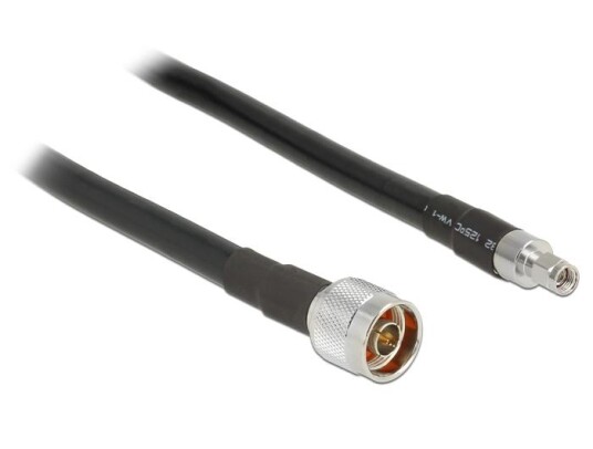 Delock CFD400 LLC400 Antennekabel 5m Svart