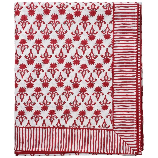 Pick A Poppy Lily Duk 150x350 cm Vinrød