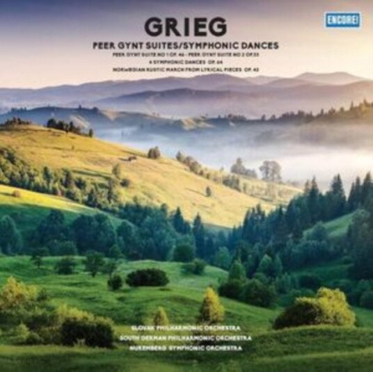 Slovak Philharmonic Orchestra Grieg Peer Gynt Suites Symphonic Dances Uk Vinyl