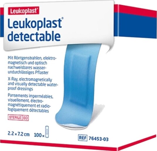 Leukoplast Detectable påvisbart fingerplaster steril 100 stk