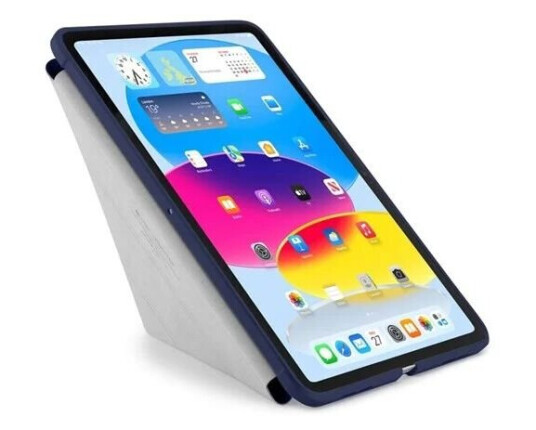 Pipetto iPad 10.9" (10:th gen) Origami No1 Original - Dark Blue
