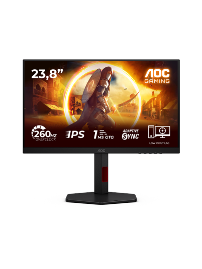 AOC 24G4ZR 24" FHD Gaming-Skjerm 260Hz IPS AOC 24G4ZR 24" FHD Gaming-Skjerm 260Hz IPS