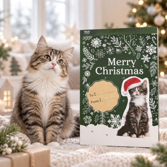 Julekalender til katter  24 luker med deilige godbiter