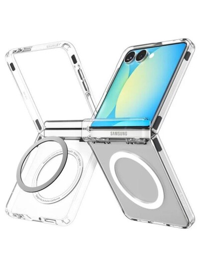 Spigen Ultra Hybrid Pro Hvit Gjennomsiktig Mobildeksel til Samsung Galaxy Z Flip 7