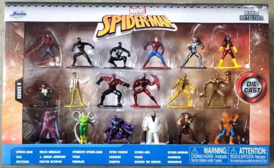 Marvel Nano MetalFigs 1.65" Diecast Figure 18Pack Wave 9 SpiderMan