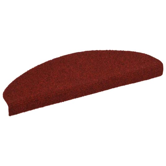 vidaXL Selvklebende trappematter nålestempel 15 stk 65x21x4cm rød vidaXL Selvklebende trappematter nålestempel 15 stk 65x21x4cm rød