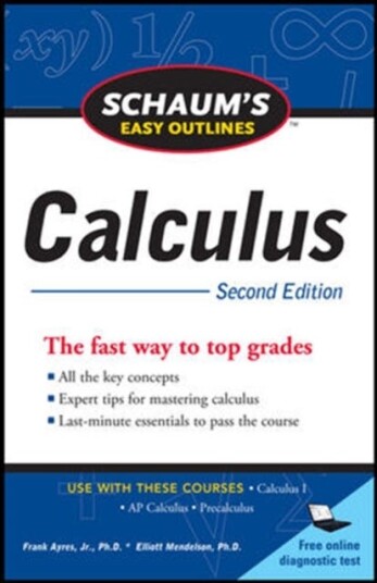 Schaum'S Easy Outline Of Calculus, Second Edition Av Elliott Mendelson, Frank Ayres