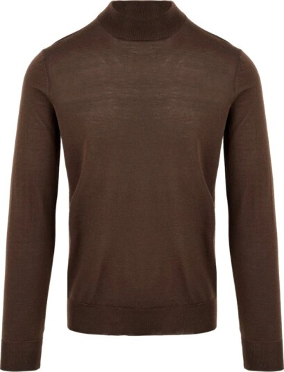 Filippo De Laurentiis Herre Strikkevarer Brun 3XL,