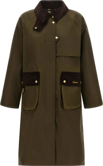 Barbour Dame Frakker Grønn S, Barbour Dame Frakker Grønn S,