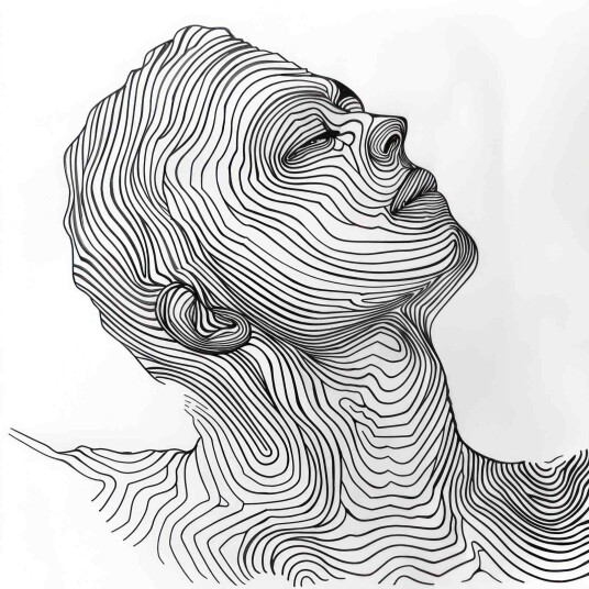 Namly Design Plakat Abstrakt Linjekunst POSTERSQUARENIVSKM