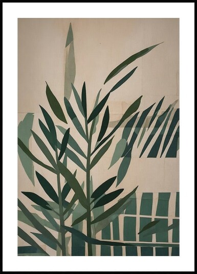 Verdant Silhouettes Plakat / 21x30cm