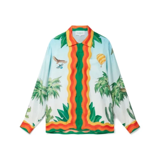 Casablanca Herre Skjorter Flerfarget M,