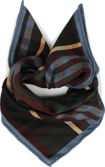 Nohr Studio June Wool Scarf 65 x 65 cm Burgunder ONE SIZE