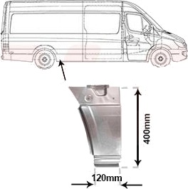 Sidevegg VAN WEZEL 5876142