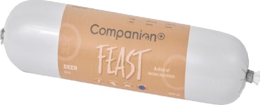 Companion+ FEAST Hundepølse Hjort 350g