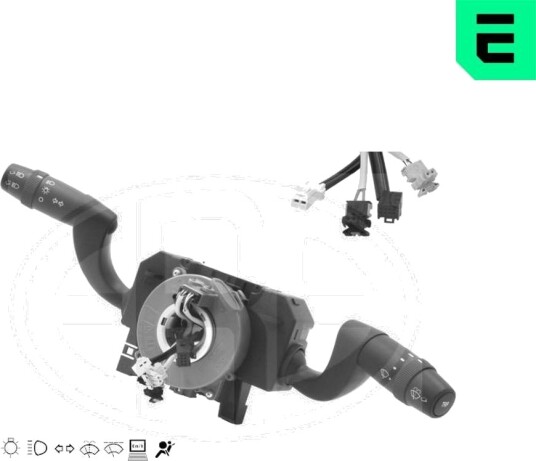 ERA 440736 Bryter komplett rattstamme