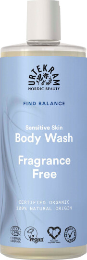 Urtekram Body Wash Fragrance Free 500ml Urtekram Body Wash Fragrance Free 500ml