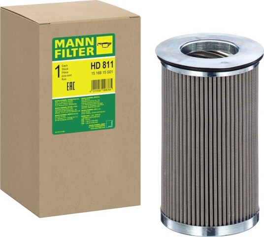 Filter, arbeidshydraulikk MANN-FILTER HD 811