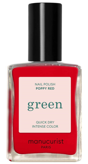 Manucurist Green Nail Polish Poppy Red