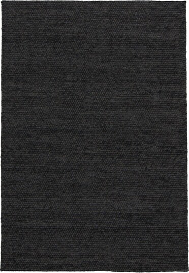 Ullteppe Avafors Wool Bubble svart Størrelse: 140 x 200 cm