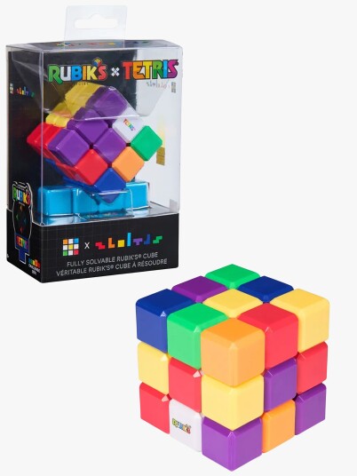 Rubiks Tetris Kube - Original Barnespill med Tetris-brikker Rubiks Tetris Kube - Original Barnespill med Tetris-brikker