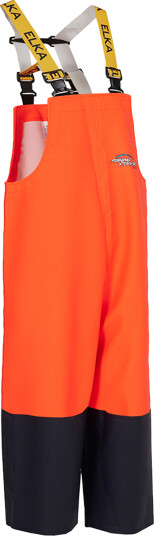 Elka Fiske Xtreme Selebukse junior - Fl.orange/Marine - 12