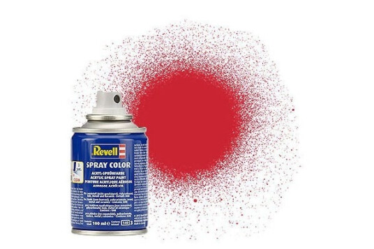 Revell Spray ildrød silke 100 ml.
