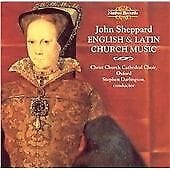 MediaTronixs John Sheppard : English and Latin Church Music (Darlington, Cccc) CD (2003) Pre-Owned