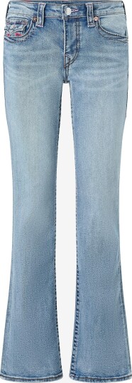 True Religion Jeans Becca Mr Bootcut Big T Flap Blå