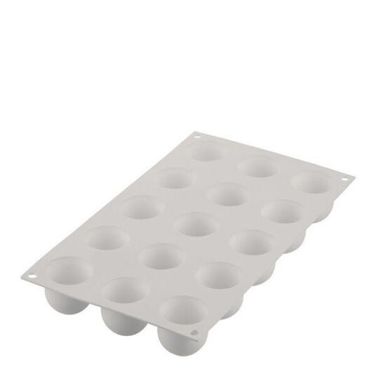 Silikomart   Silikonform mini puff 15 stk 4x4 cm