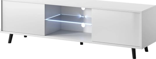 Vipan TV-benk 140 cm - Hvit