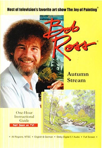 Bob Ross The Joy Of Paintin Autumn Stream DVD