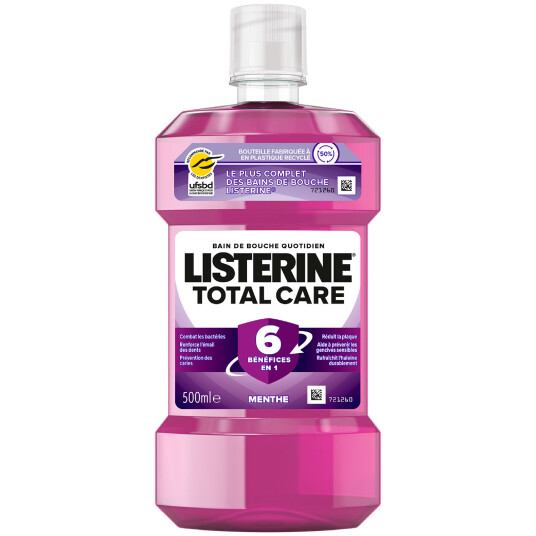 Listerine Total Care Mouthwash 6 in 1 Mint 500 ml Listerine Total Care Mouthwash 6 in 1 Mint 500 ml