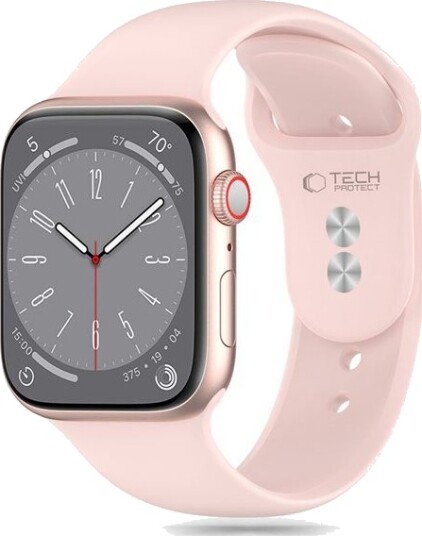 Tech Protect Silikonrem for Apple Watch 38/40/41mm Rosa