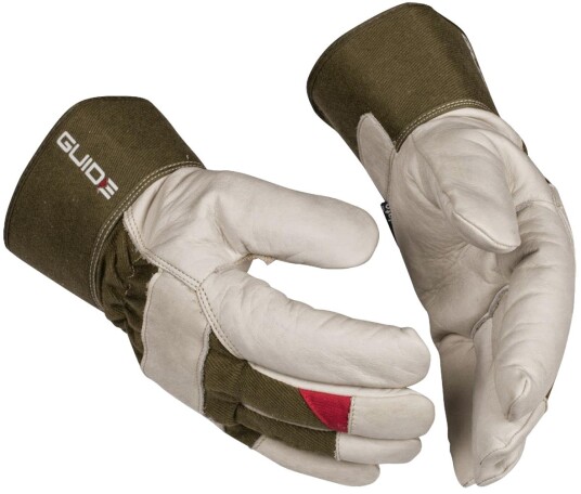 Guide Gloves 196W Hanske skinn, foret 9, Klær