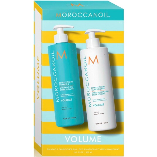 Moroccanoil Volume Shampoo & Conditioner Duo + High Shine Gloss Mask 15ml