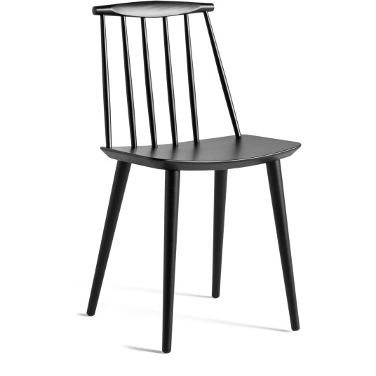 Hay J77 Stol Vannbasert Lakk Svart