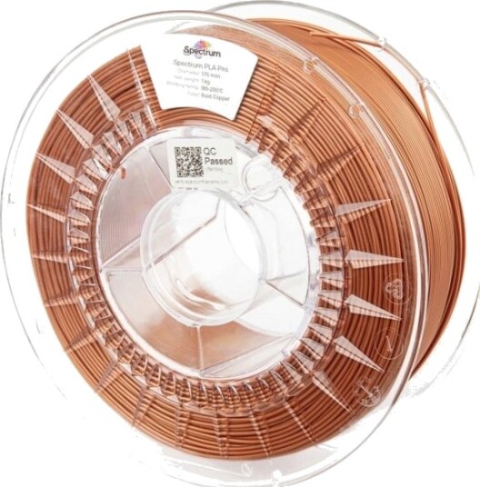 Spectrum PLA Pro Filament 1.75 mm 1000 g Rust Copper 80103 Spectrum PLA Pro Filament 1.75 mm 1000 g Rust Copper 80103